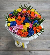 Букет цветов из:  Розы и Хризантемы #REPLACE_PRED# Екатеринбурге