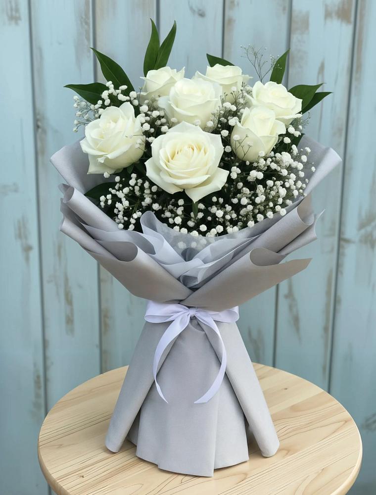 Букет цветов из: Розы в Екатеринбурге